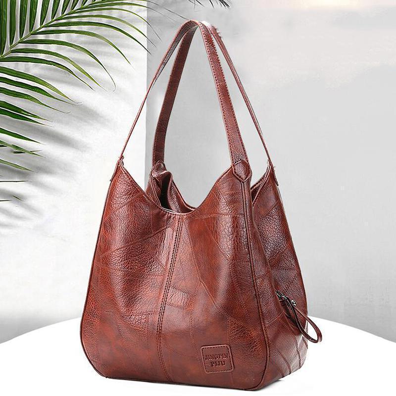 Alice Sac Vintage Femme Élégant Sac à Main en Similicuir avec Grand Espace & Finitions, vue 2