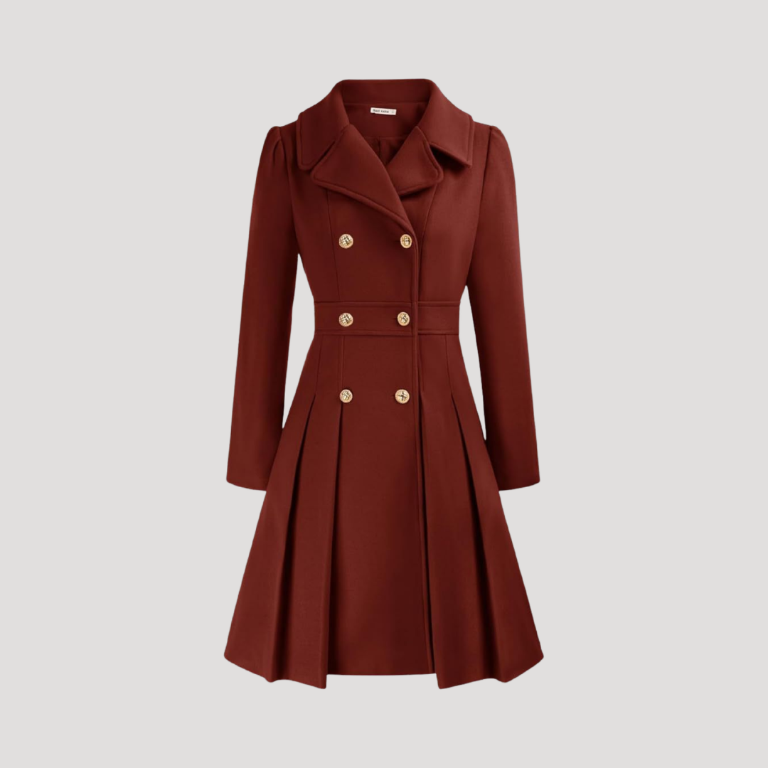 Constance Manteau Croisé Femme Double Boutonnage Élégant