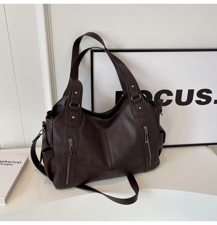 Dakota Sac Bandoulière Femme Sac en Cuir Élégant avec Bandoulière Réglable & Design Spacieu, vue 15
