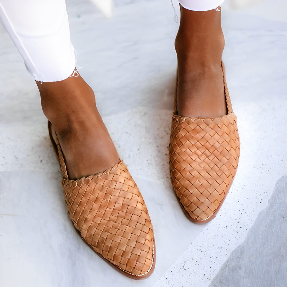 Amélie Chaussures en Cuir Femme Confortables, Élégantes et au Design Intemporel, vue 2