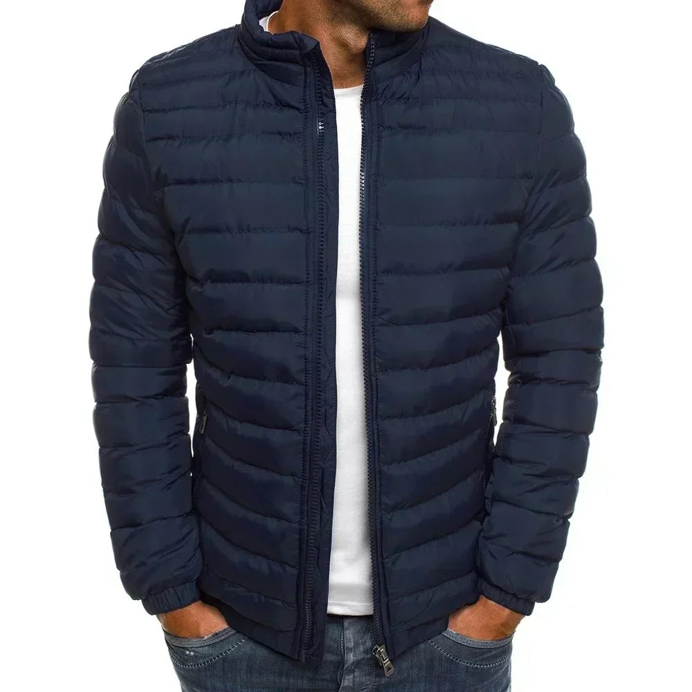 Carlo Veste Matelassée Homme Légère, Chaude & Idéale pour la Mi-Saison, vue 4