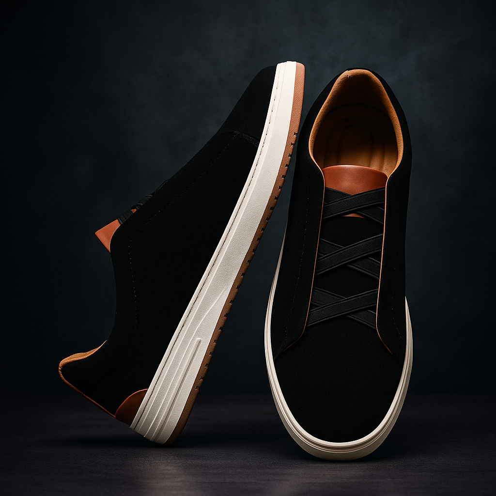 CHAUSSURES SLIP-ON EN DAIM POUR HOMME