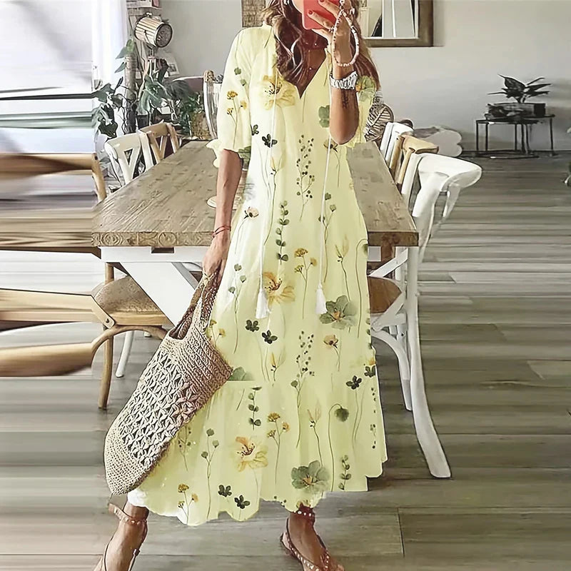 Laelle | robe maxi bohème