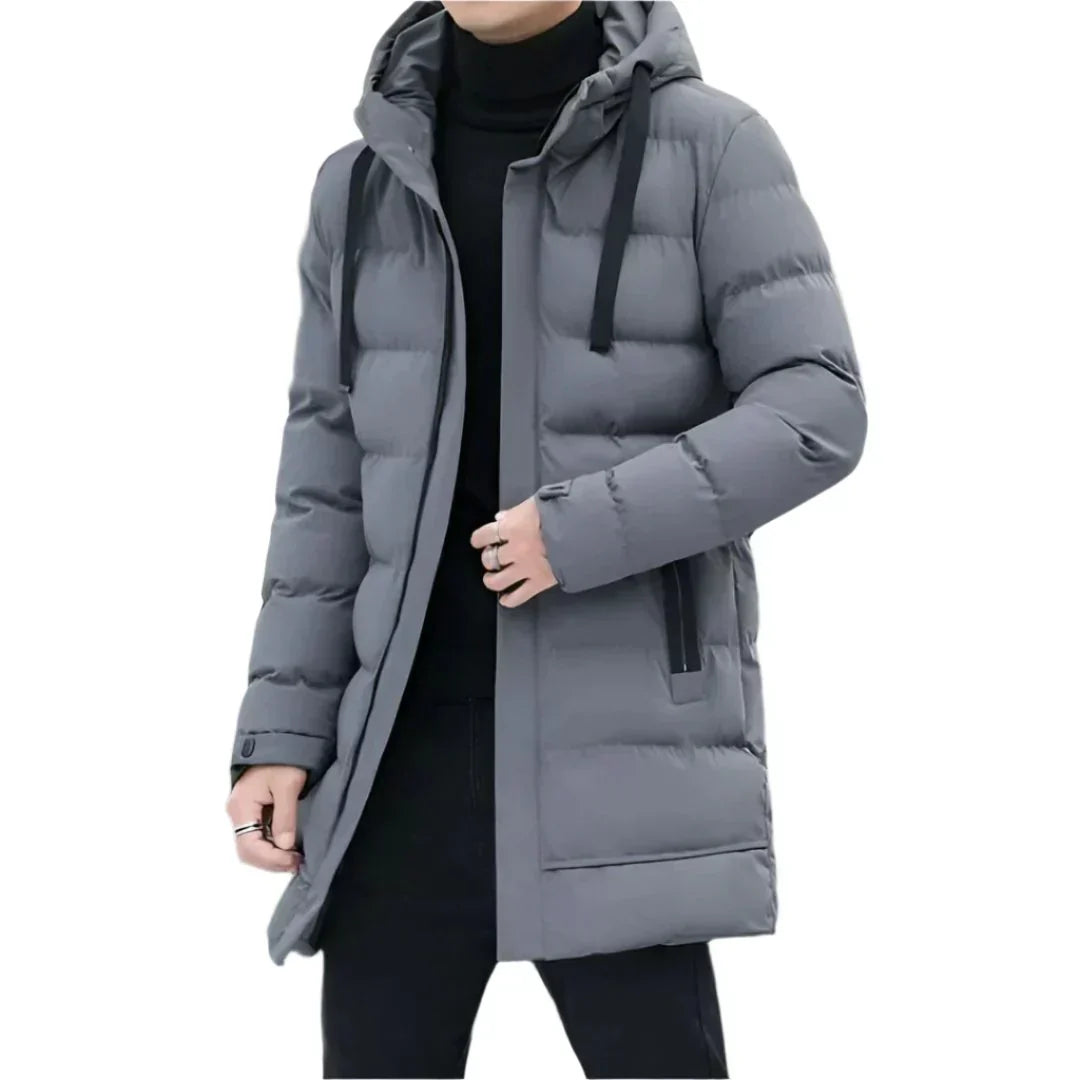 Ryle Veste Homme Manteau d’Hiver Isolé à Capuche avec Doublure Chaude & Design Moderne