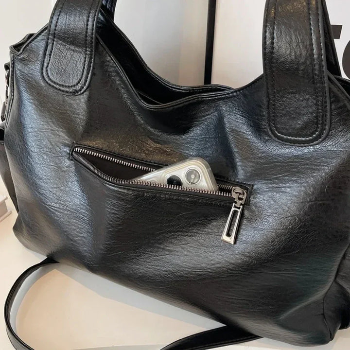 Dakota Sac Bandoulière Femme Sac en Cuir Élégant avec Bandoulière Réglable & Design Spacieu, vue 4