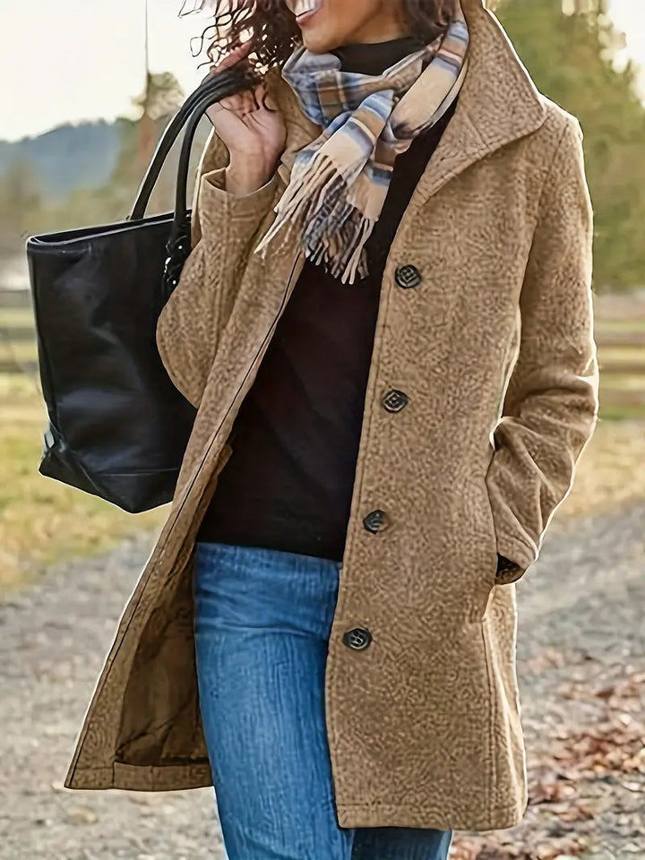 Brianna Manteau Femme Manteau d’Hiver Élégant avec Doublure Chaude & Coupe Féminine, vue 3