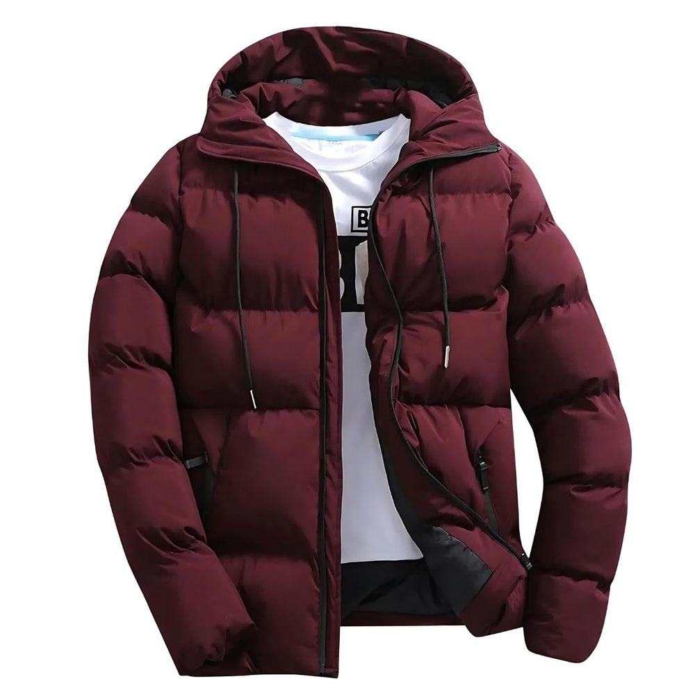 Marco Parka Homme Manteau Hiver Imperméable avec Capuche Ajustable & Doublure Chaude, vue 2