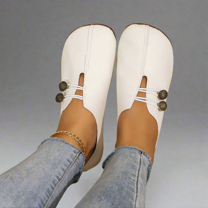 Chaussures Mocassins Bouton pour femme, vue 6