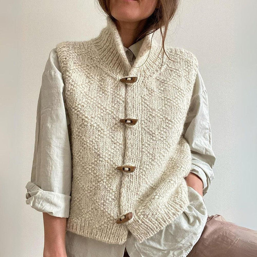 Naomi Blouse Femme Blouse Élégante en Matières & Détails Raffinés