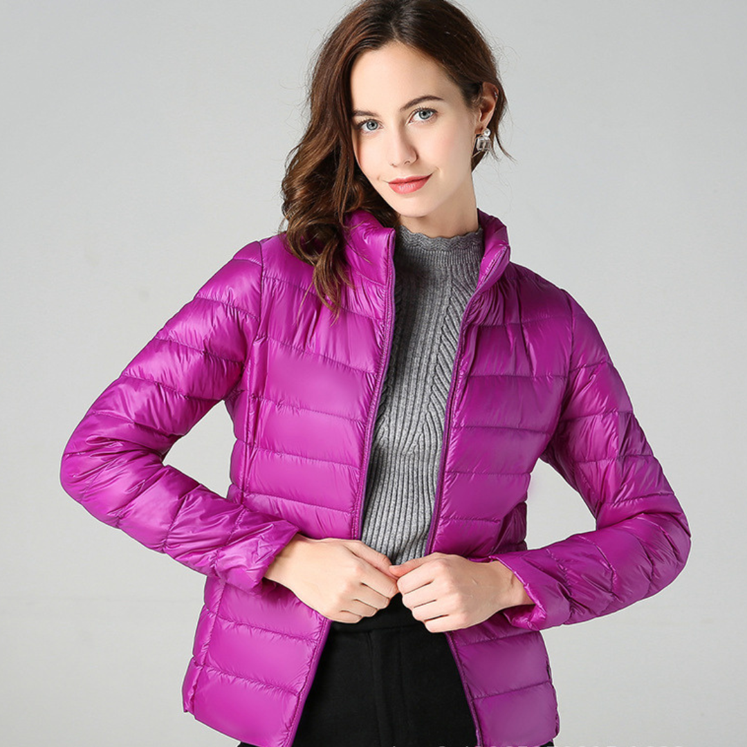 Aurora Veste Femme Veste Imperméable Ultra-Légère & Polyvalente pour Mi-Saison, vue 6