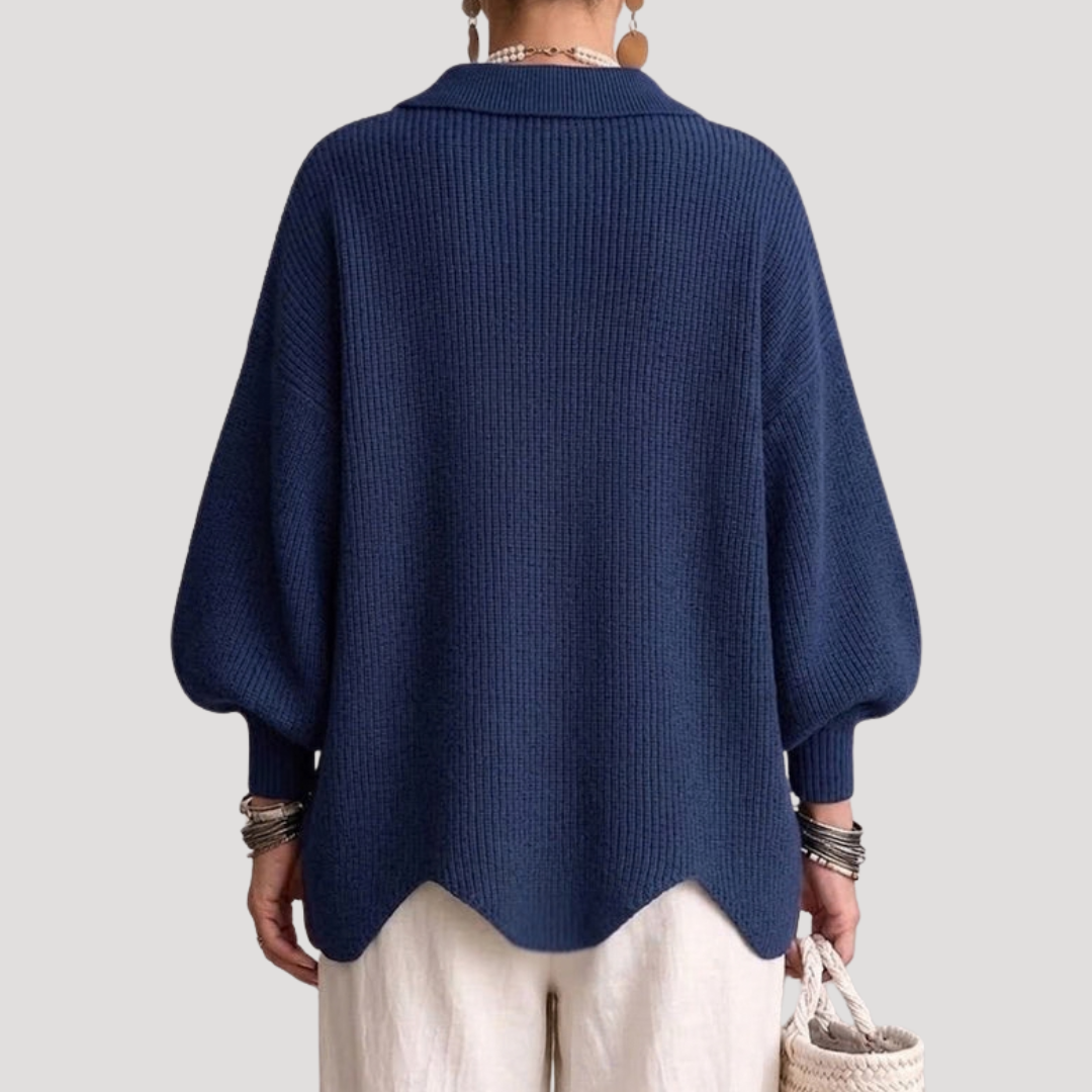 Violette Cardigan Femme Oversize Boutonné