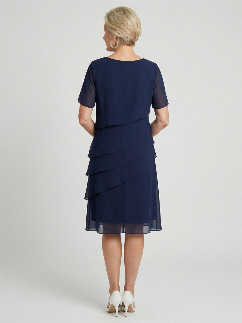 Robe douce à mi-longueur Camille