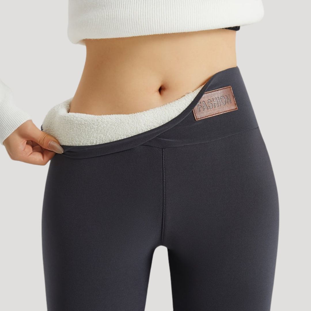 Élise Legging femme taille haute thermique