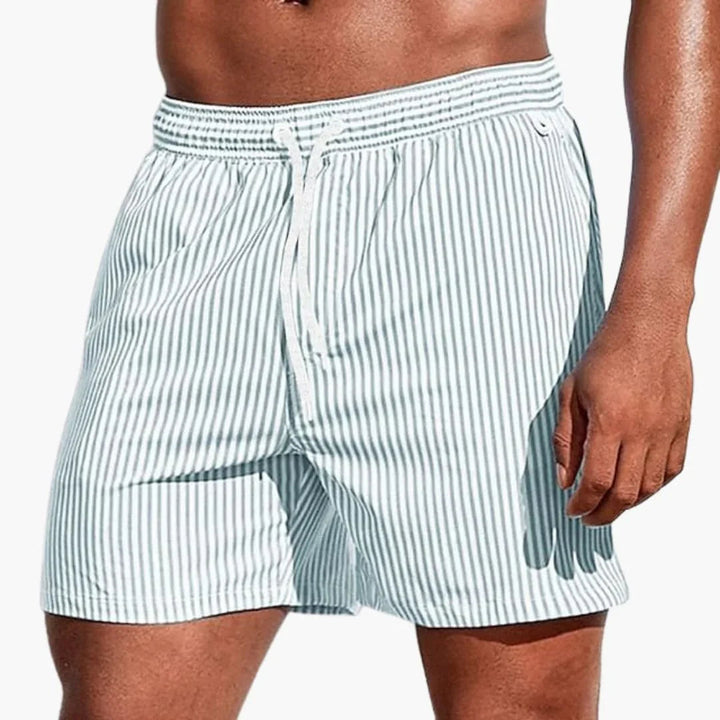 Short de Bain Rayé Lucas