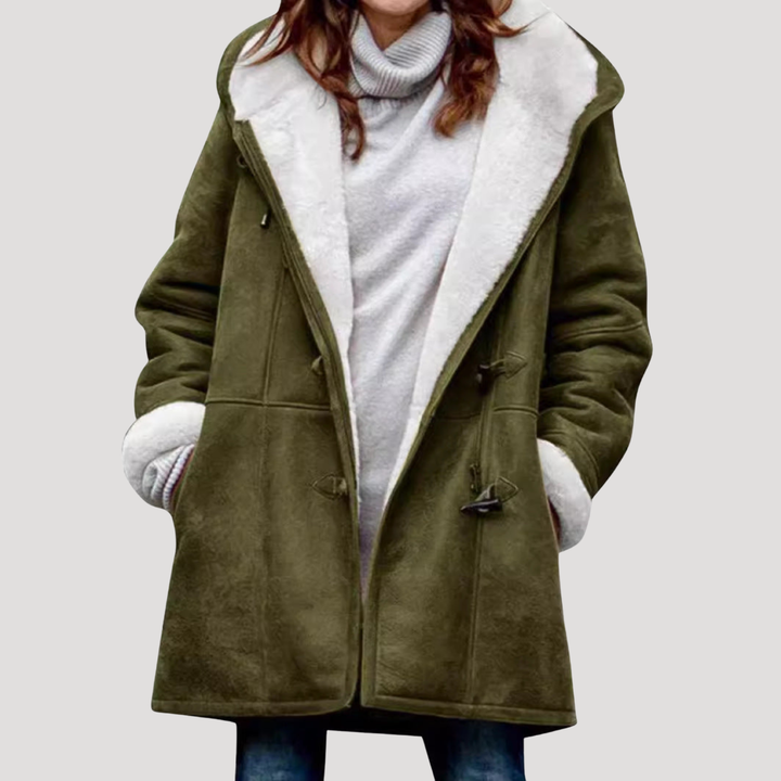 Duffle-Coat Femme Doublé Borg