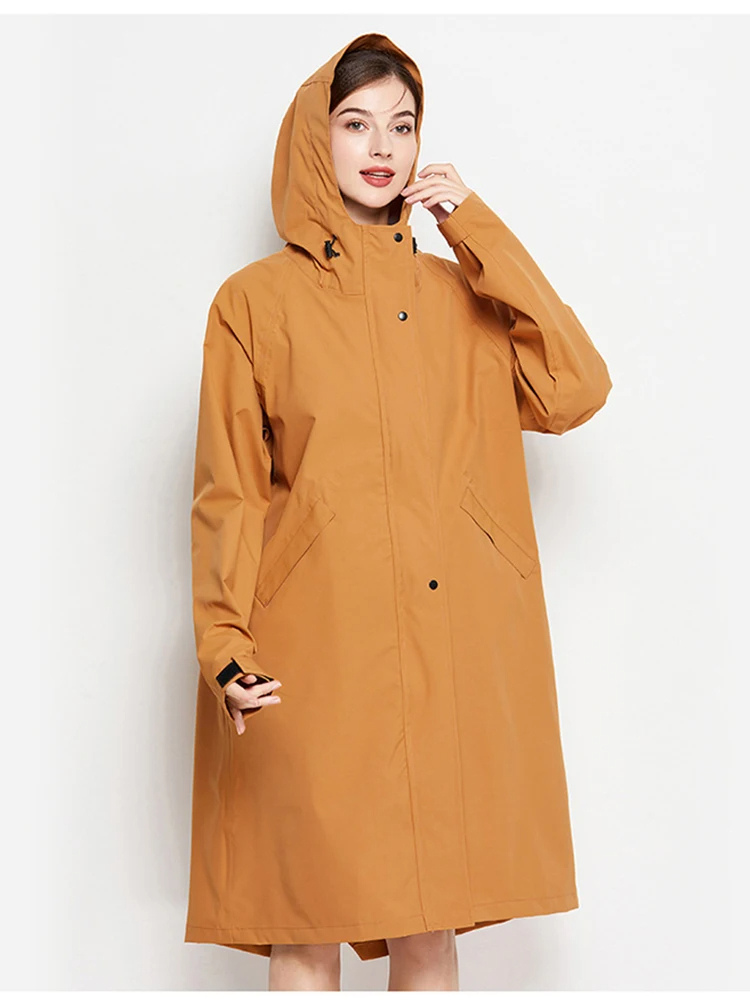 Malia Veste Femme Imperméable Légère Coupe-Vent avec Capuche Ajustable & Poches Pratiques, vue 2