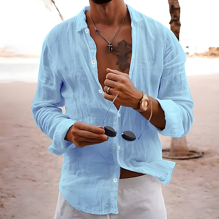CHEMISE D'ÉTÉ EN COTON NATUREL