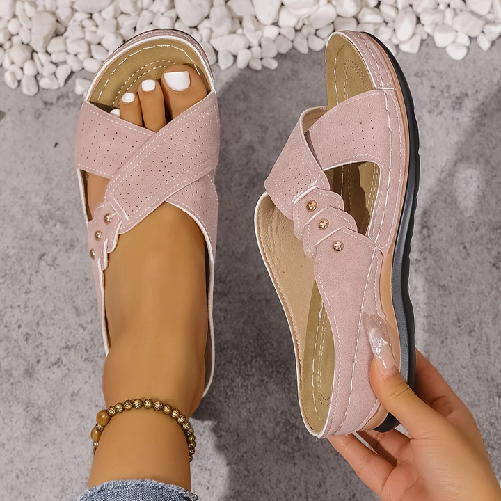 Sandales à Talon Compensé Chic pour femme, vue 3