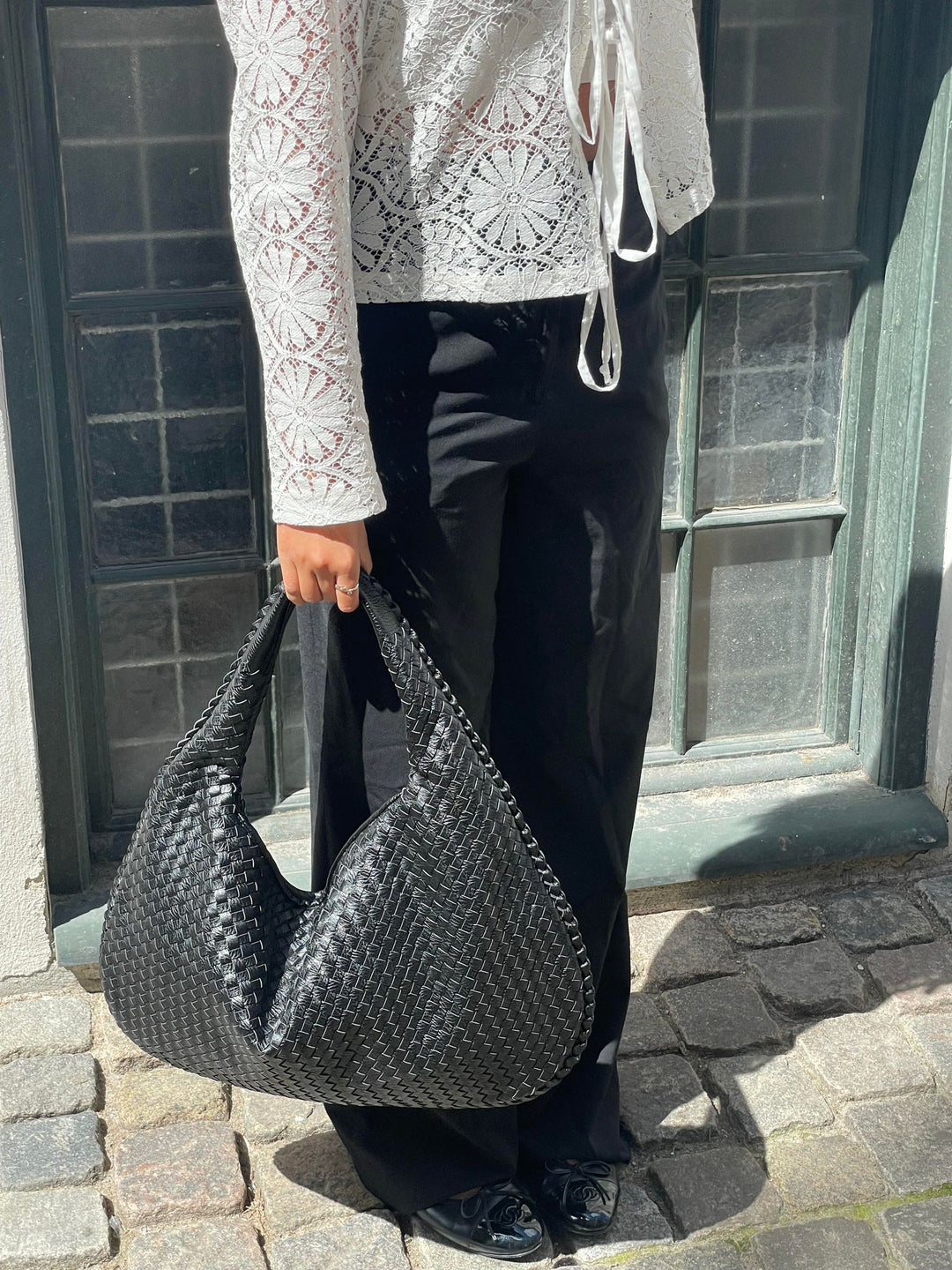 Louisa Sac Hobo Femme Tressé Élégant, Spacieux & Style Intemporel, vue 6