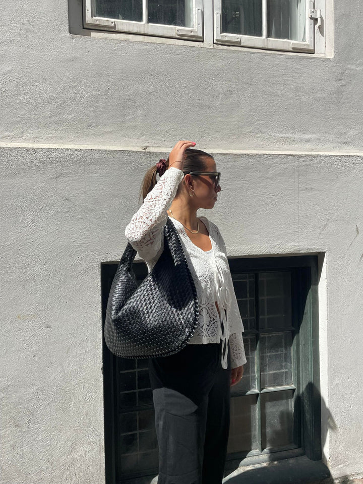 Louisa Sac Hobo Femme Tressé Élégant, Spacieux & Style Intemporel, vue 5