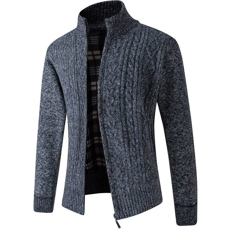 Jeffery Pull Homme en Velours Tricoté Tissu Soigné et Doux au Style Moderne Élégan, vue 5