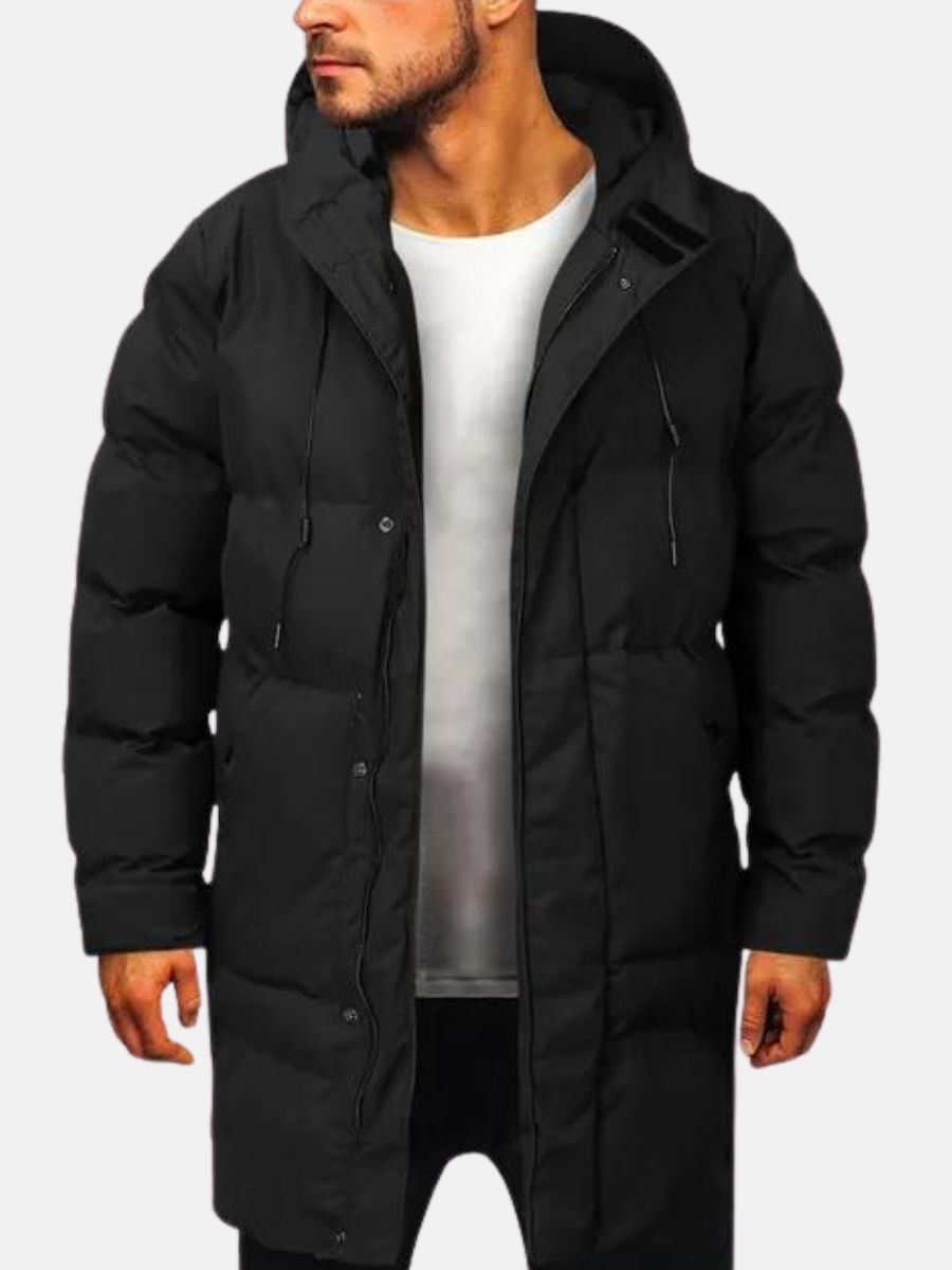 Cassius Parka Homme Rembourrage Isolant, Nylon Résistant & Style Moderne