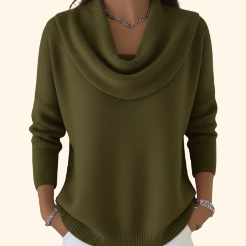 Pull à Col Gracieux pour femme, vue 6