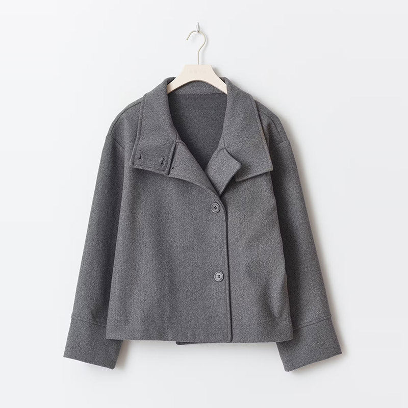 Elise Manteau Court Femme Élégant, Confortable et Polyvalent à Double Boutonnage, vue 6