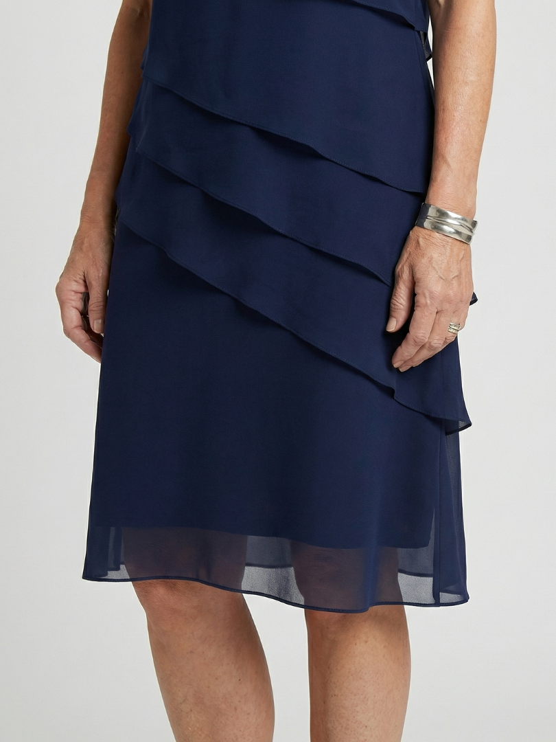 Robe douce à mi-longueur Camille