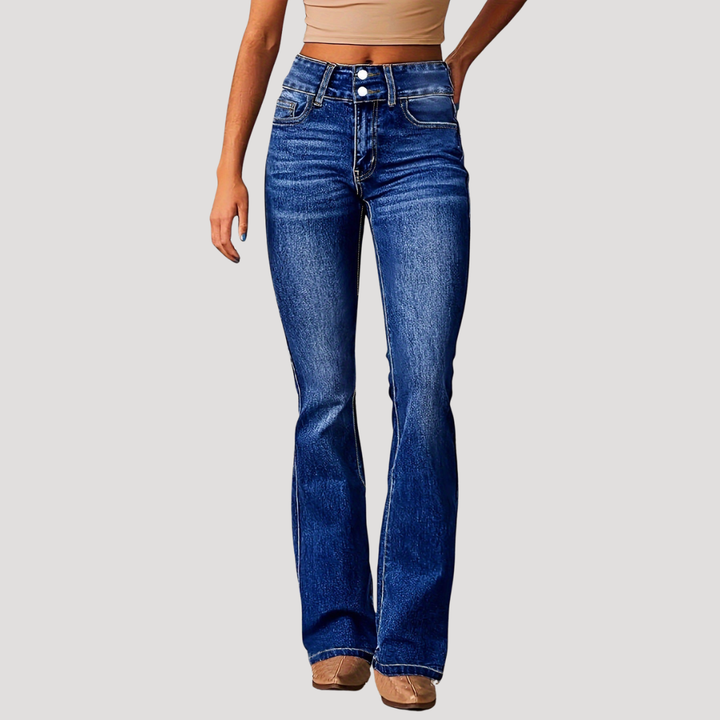 Suzanne Jean Bootcut Femme Taille Haute