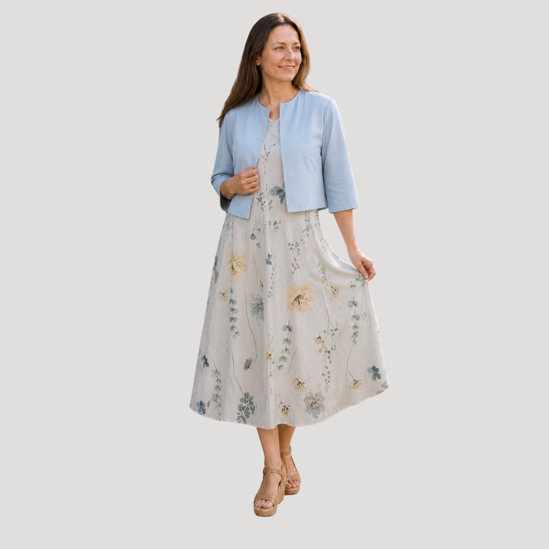 Ensemble Robe d'Automne Femme | Top Court et Robe