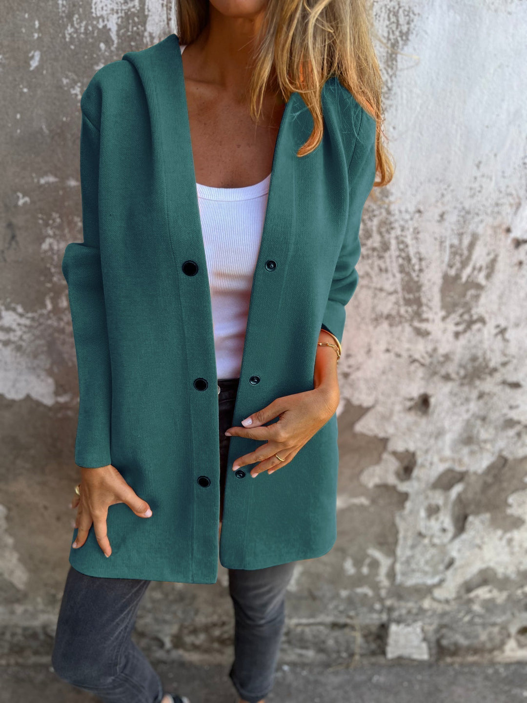Kathryn Veste Longue à Capuche Légère & Stylée, Adaptée pour la Mi-Saison Femme, vue 9