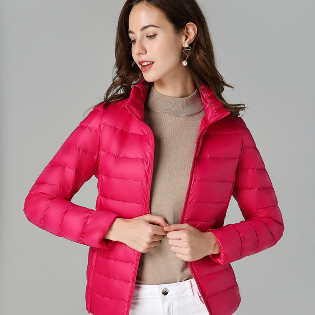 Aurora Veste Femme Veste Imperméable Ultra-Légère & Polyvalente pour Mi-Saison, vue 7