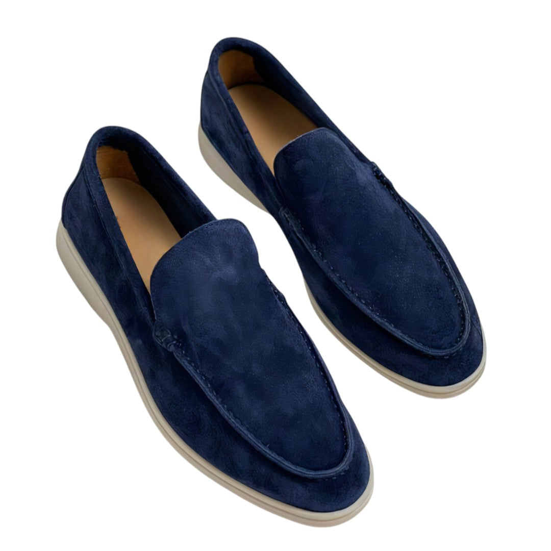 Stevie Mocassins Homme en Suède Chaussures Élégantes & Confort Quotidien Polyvalent, vue 3