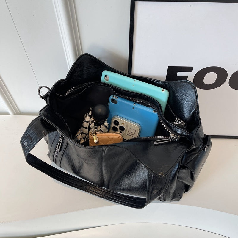 Dakota Sac Bandoulière Femme Sac en Cuir Élégant avec Bandoulière Réglable & Design Spacieu, vue 9