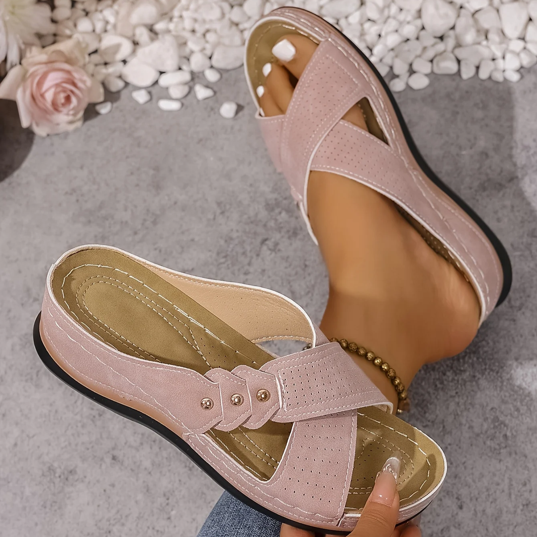 Sandales à Talon Compensé Chic pour femme, vue 11