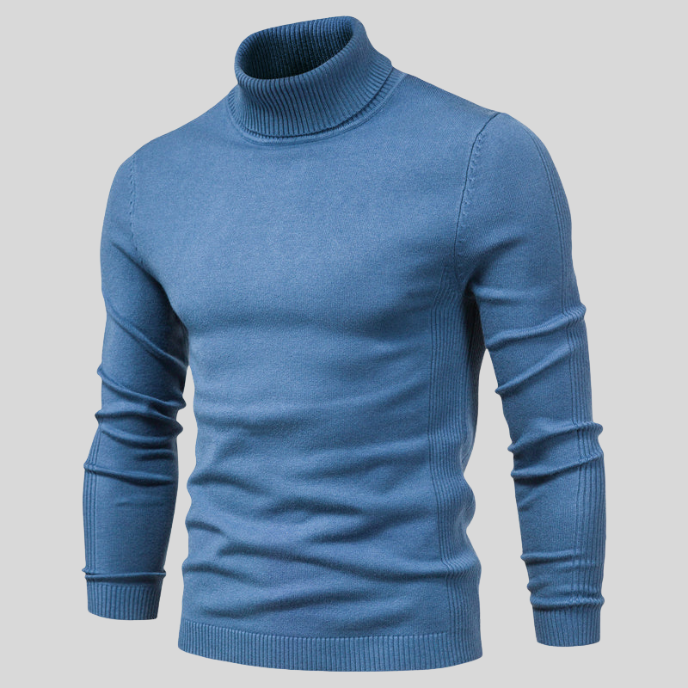 Jerold Pull Homme Pull Col Montant Élégant & Confortable au Style Polyvalent, vue 6