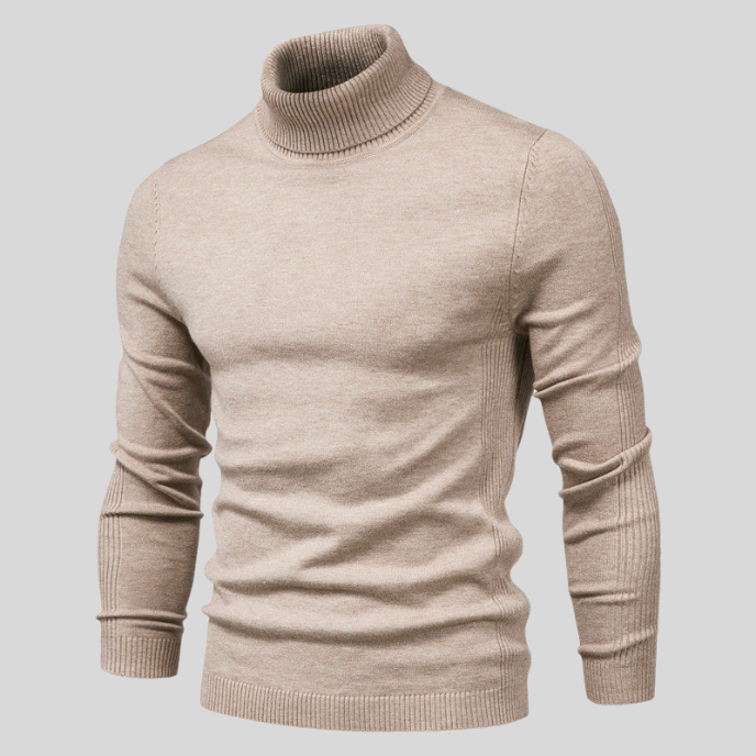 Jerold Pull Homme Pull Col Montant Élégant & Confortable au Style Polyvalent, vue 7