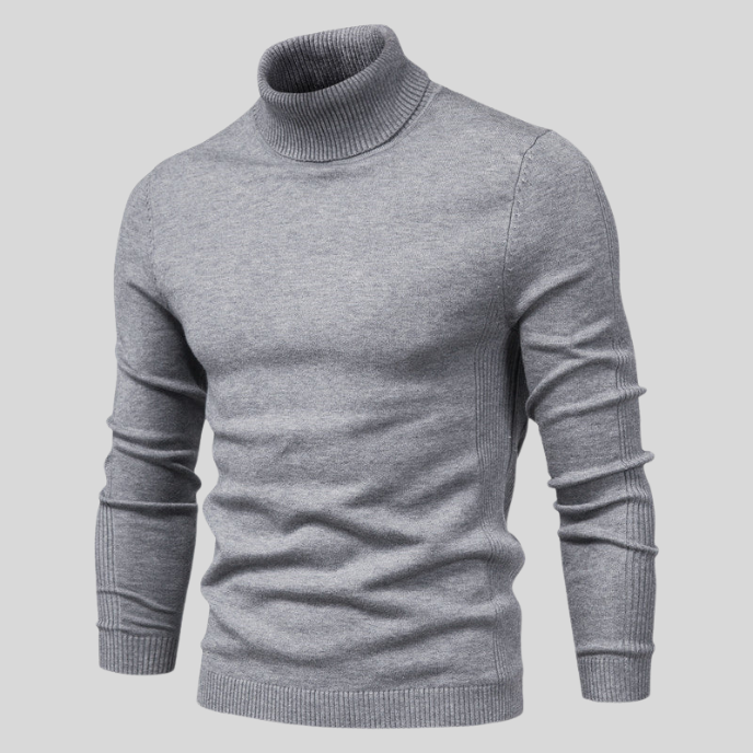Jerold Pull Homme Pull Col Montant Élégant & Confortable au Style Polyvalent, vue 8