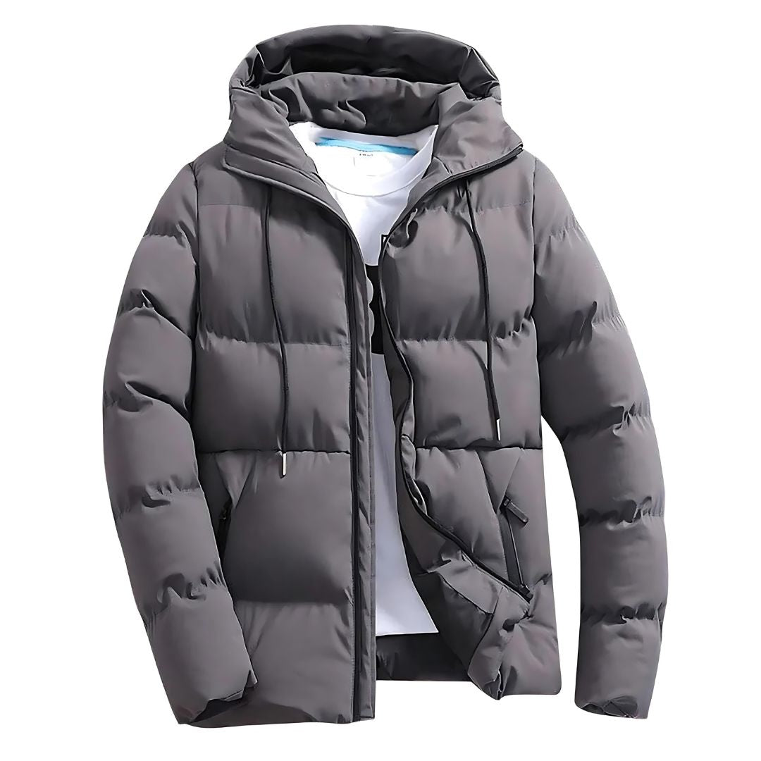 Marco Parka Homme Manteau Hiver Imperméable avec Capuche Ajustable & Doublure Chaude, vue 4
