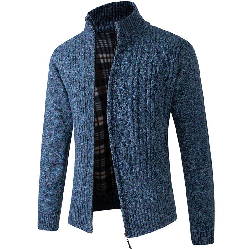 Jeffery Pull Homme en Velours Tricoté Tissu Soigné et Doux au Style Moderne Élégan, vue 3