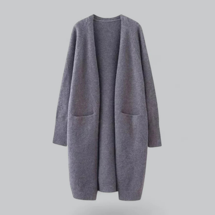Apolline Cardigan Long Femme avec Poches