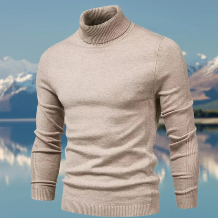 Vince Pull Col Roulé Homme Classique en Maille Douce, Ajusté & Élégant pour l’Hiver, vue 5