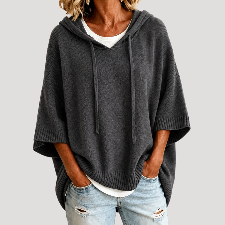 Ninon Pull Femme Oversize à Capuche