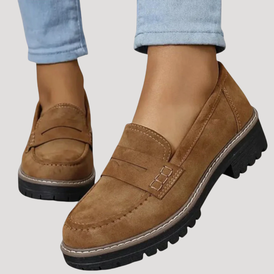 Thaïs Mocassins confort femme semelle épaisse