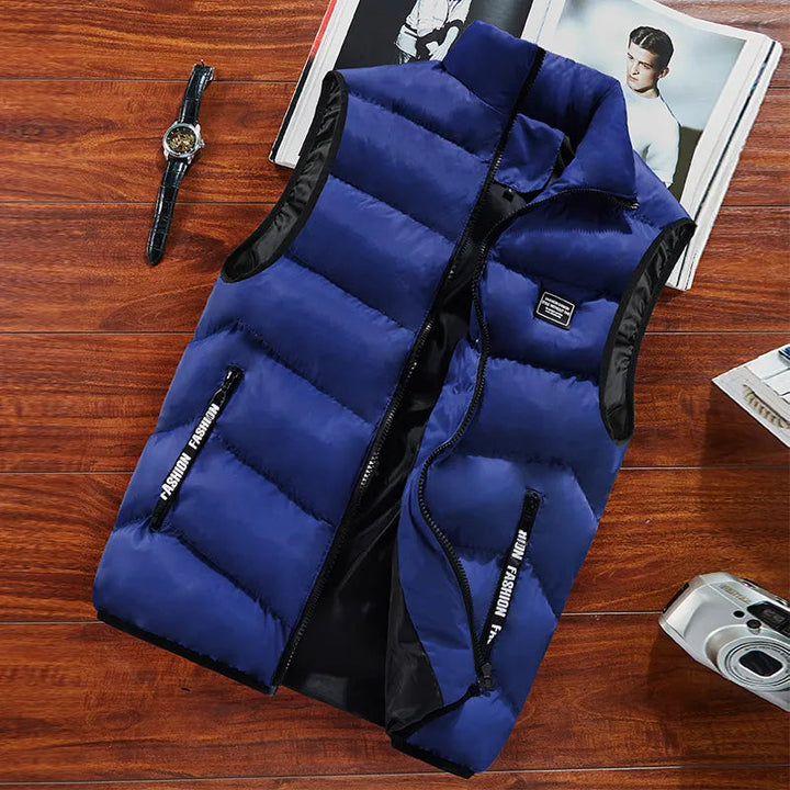 Clarence Gilet Matelassé Homme Sans Manches, Isolation Thermique & Fermeture Éclair, vue 4