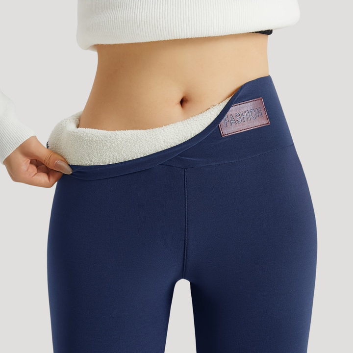 Élise Legging femme taille haute thermique