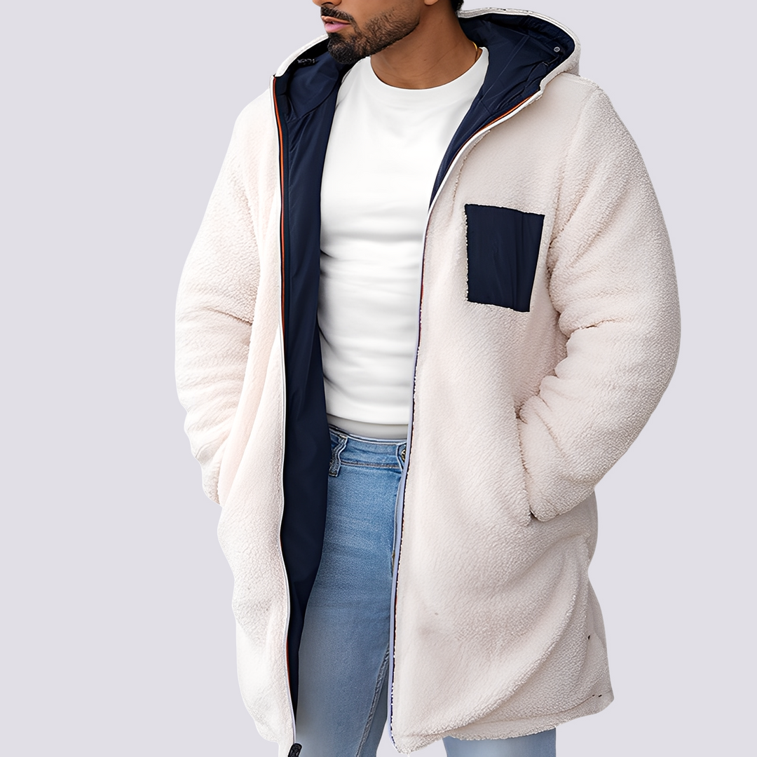 Hubert Veste Thermique pour Homme Manteau d’Hiver Chaud au Design Moderne pour un Usage Quotidien et en Plein Air