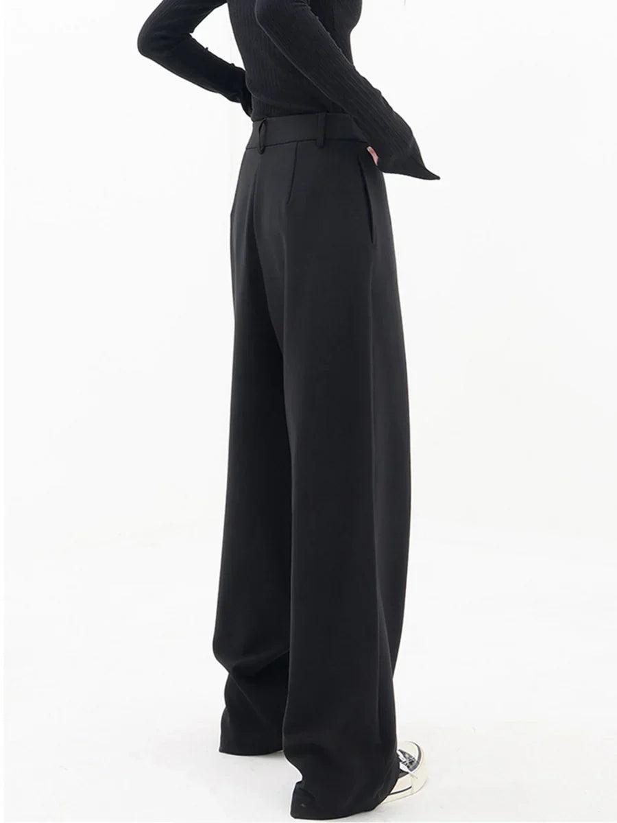 Emma Pantalon Ample Femme Pantalon Large Confortable & Respirant pour un Look Décontracté et Stylé, vue 5