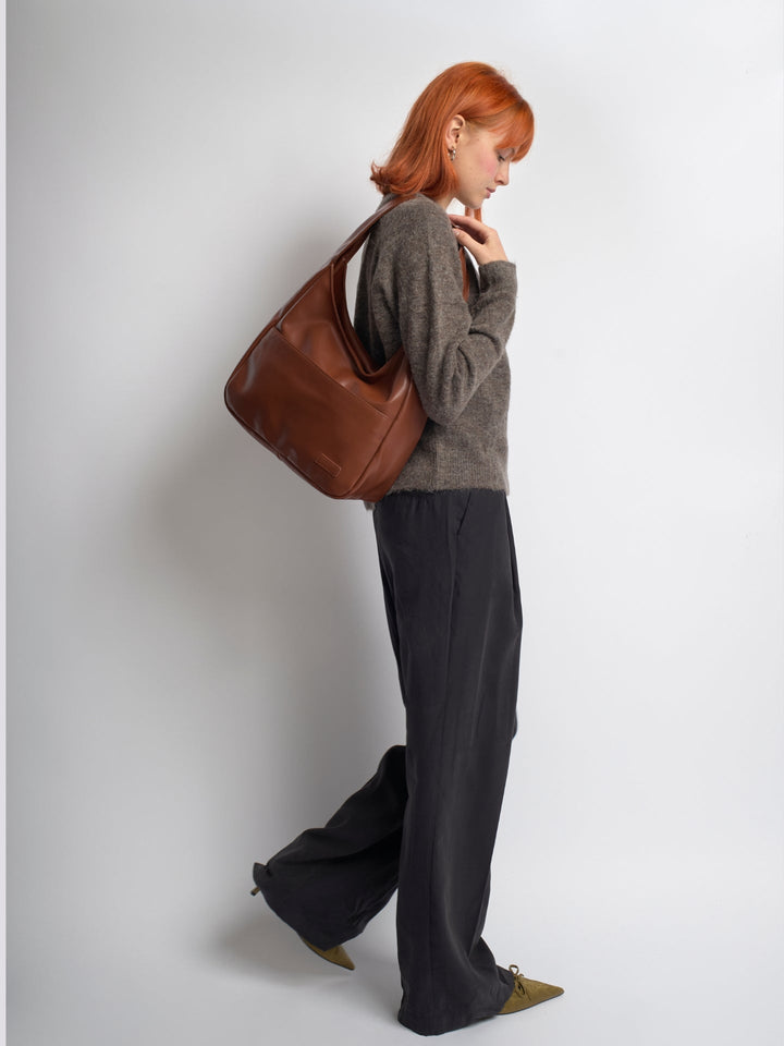 Luciana Sac Femme Épaule Vegan Hobo Minimaliste Élégant & Spacieux 13", vue 78